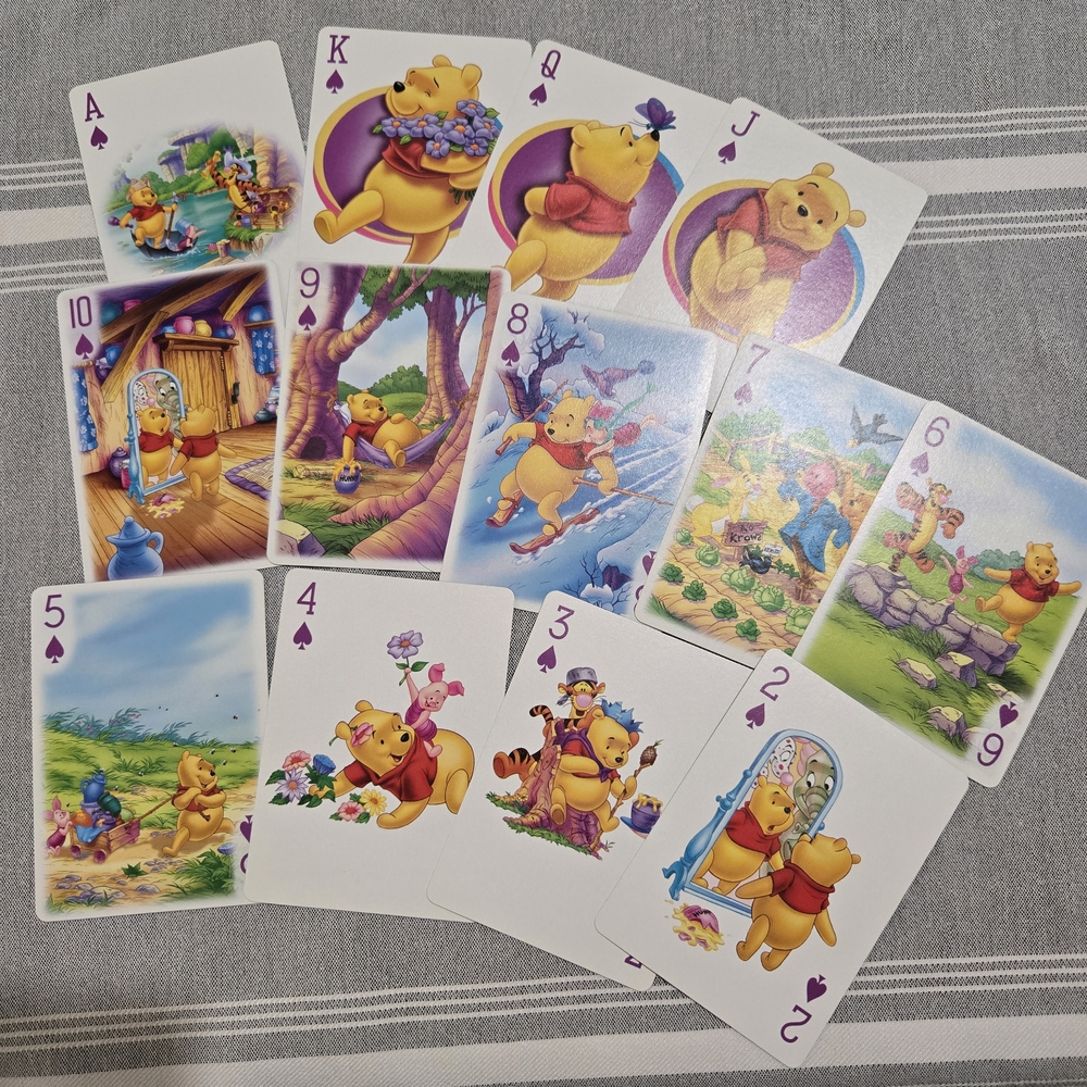 Disney's Winnie the Pooh playing cards, featuring The Tigger Edition - Picture 6 of 12